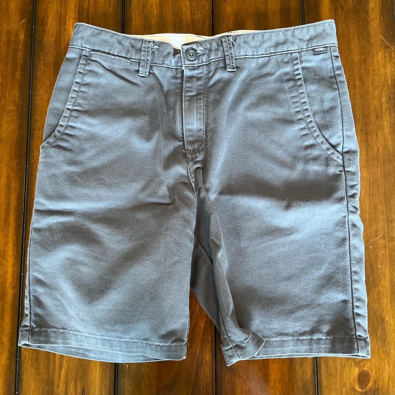 Vans on sale grey shorts