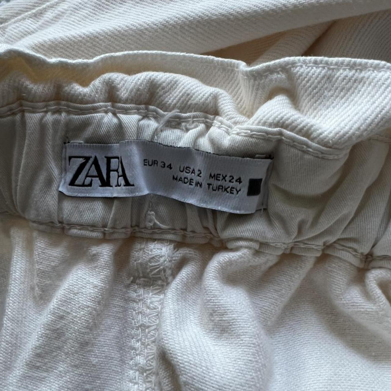 zara baggy paper bag jeans