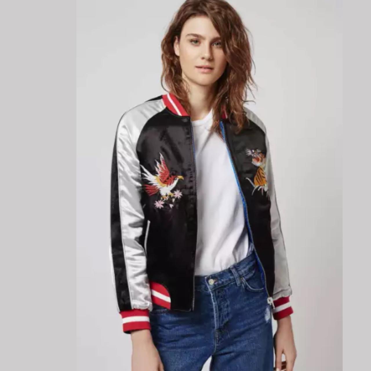 Topshop hot sale reversible jacket