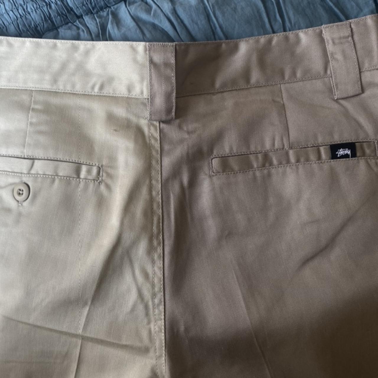 NWT. Stüssy Louise Two Tone Chino Pant - Size 7. - Depop