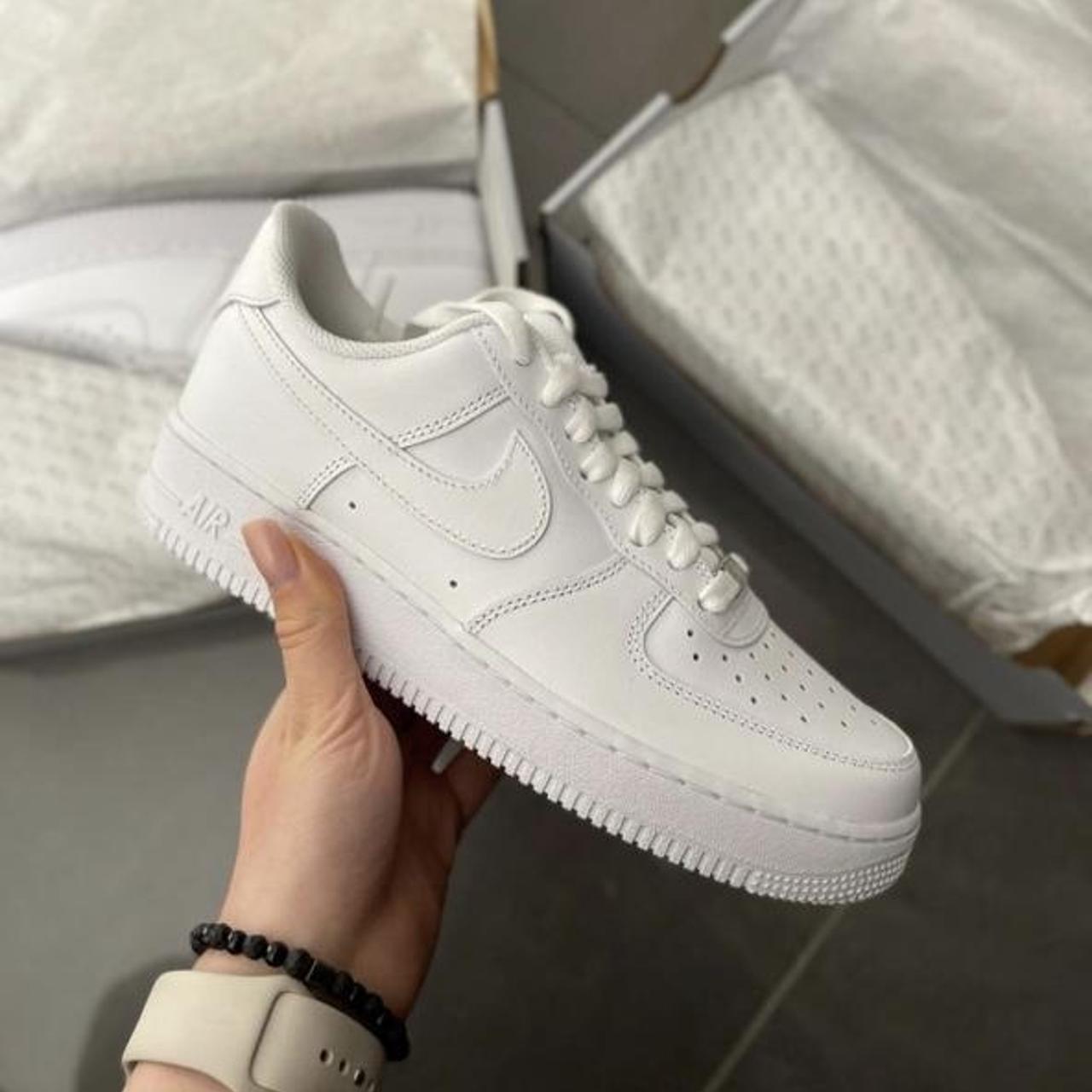 Womens white Nike airforce 1 🕊 Comes brand new in... - Depop