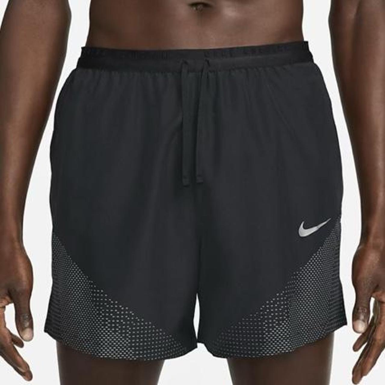 Mens black running shorts Standard Fit approx13cm... Depop