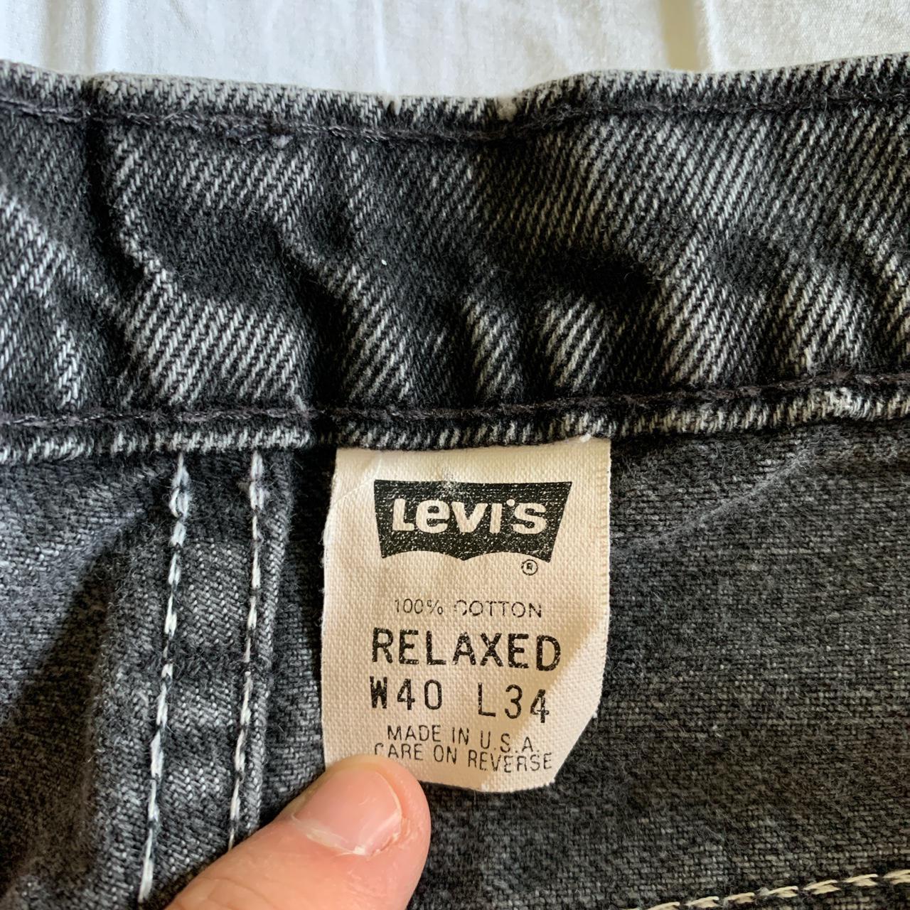 Levi's Men's Black Jeans | Depop