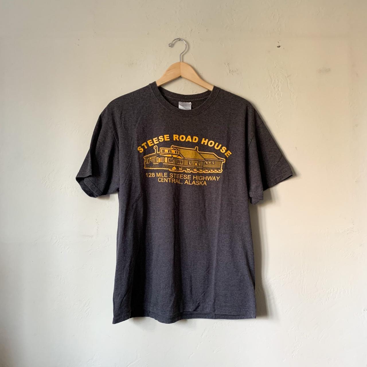 Vintage “Steese Roadhouse” Graphic T-Shirt Tagged L... - Depop