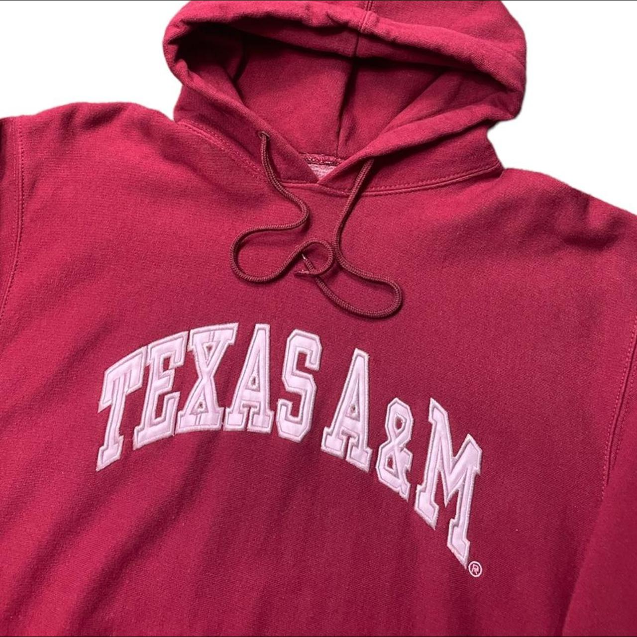 Item Steve and Barry’s Texas A&M hoodie Tag size... Depop
