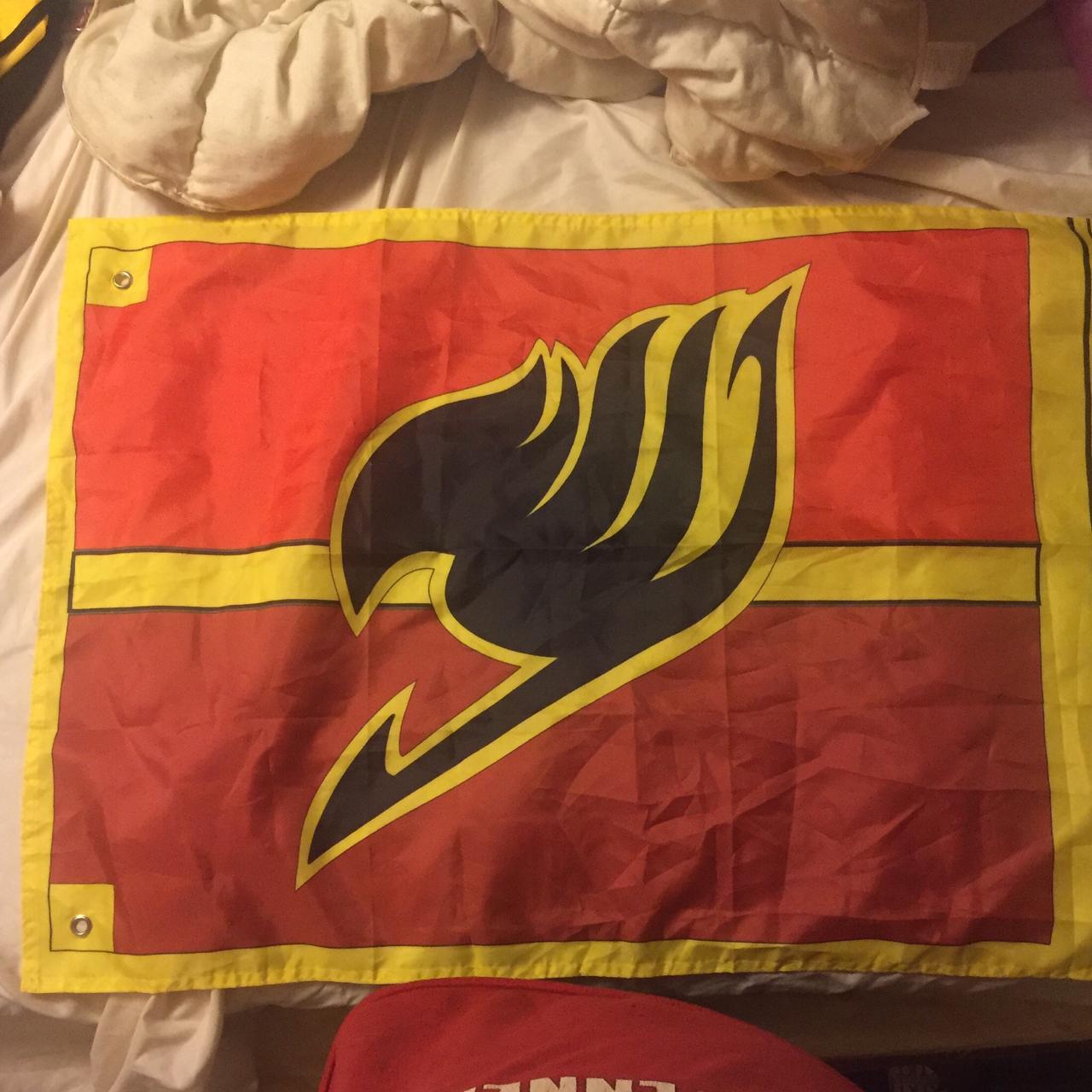 Fairy Tail flag., Only used once for a...