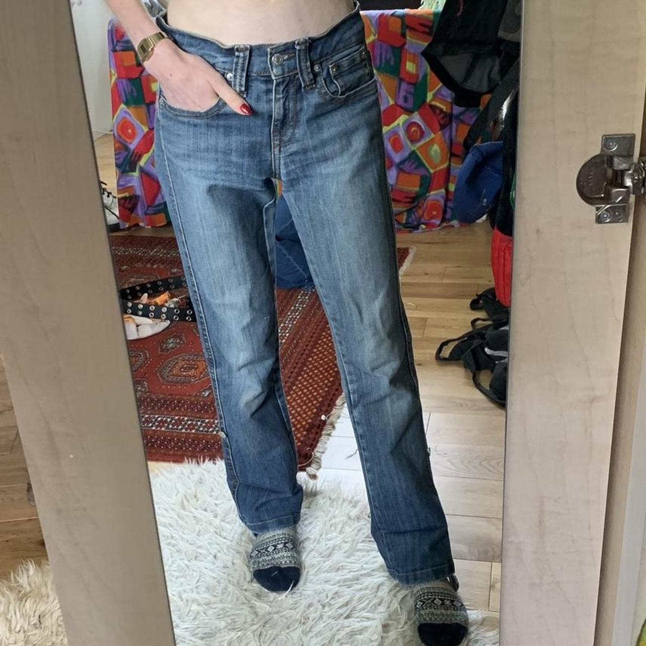 Morgan De Toi Women's Blue Jeans | Depop