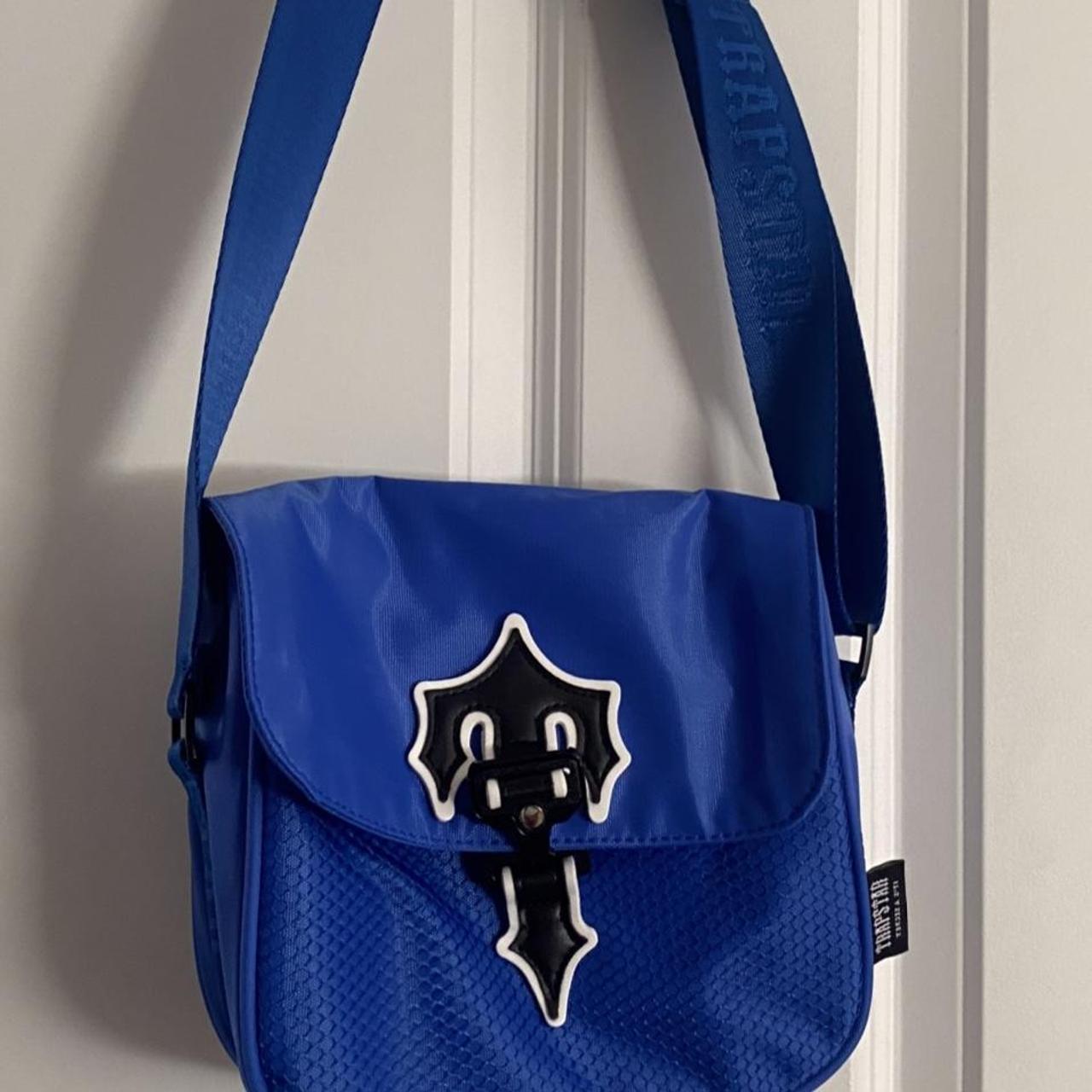 Trapstar blue bag man bag side bag brand new... Depop