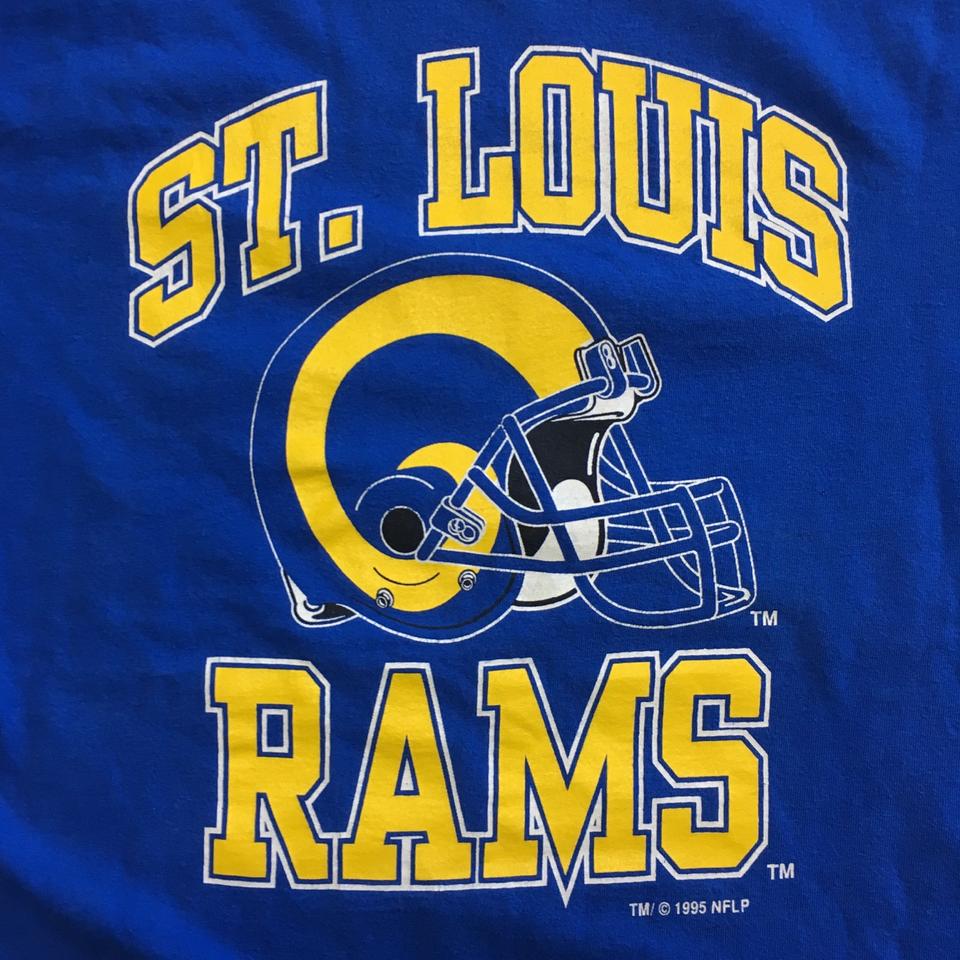 Vintage St. Louis Rams Football shirt Official NFL - Depop