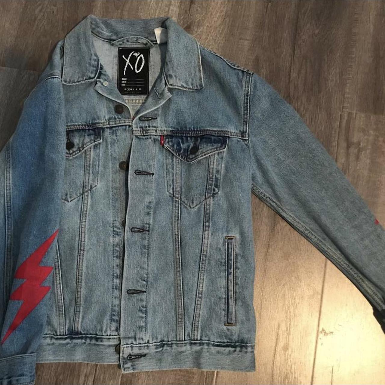 The Weeknd XO Starboy LEVI'S DENIM JACKET. Medium. Sold Out!!!