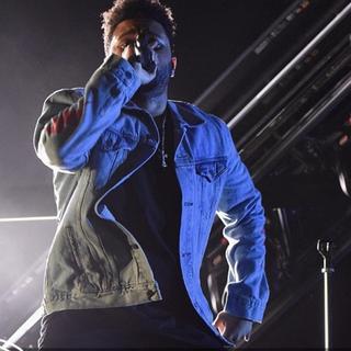 The weeknd levis sales jacket