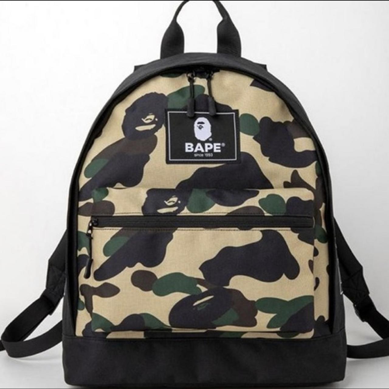 Bape backpack 🎒 - Depop