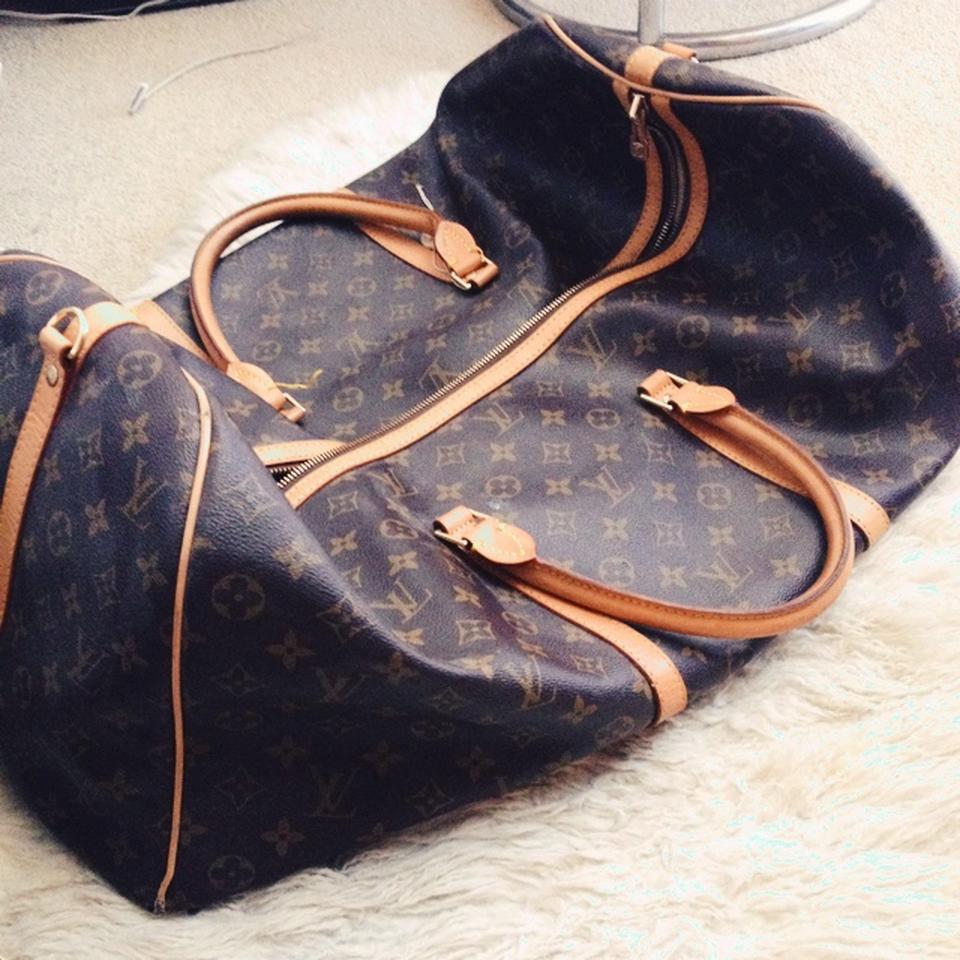 Louis Vuitton clam shell bag Vintage Zip with suede - Depop