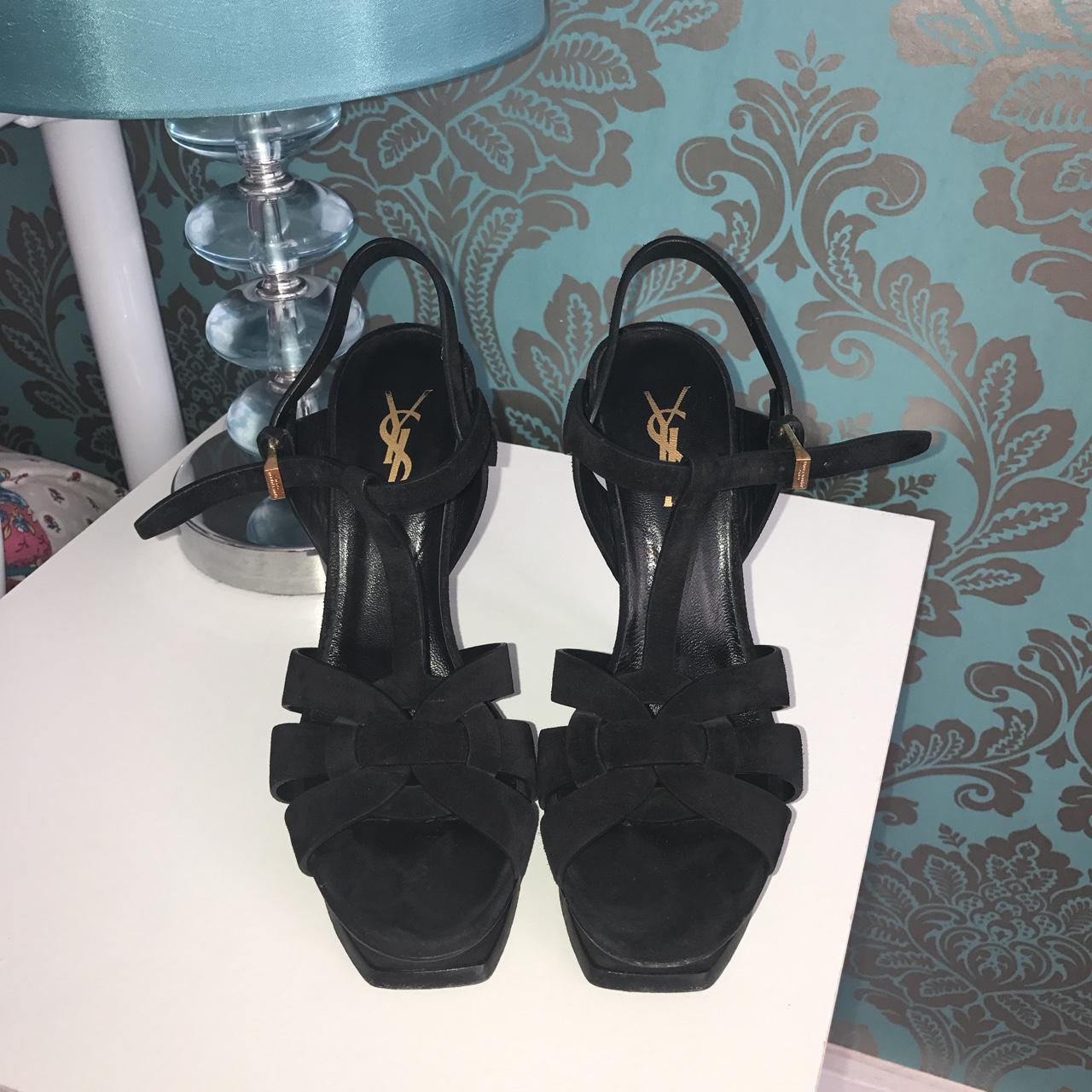 yves saint laurent tribute sandals EU 37 - UK... - Depop