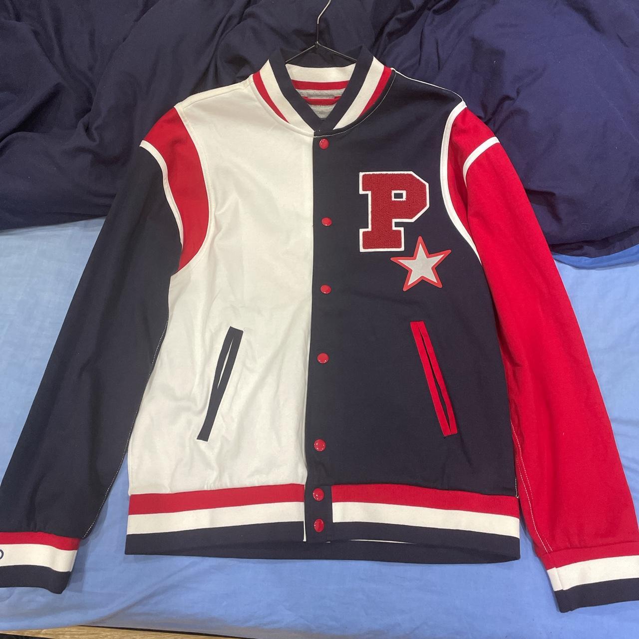 ralph lauren red bomber jacket