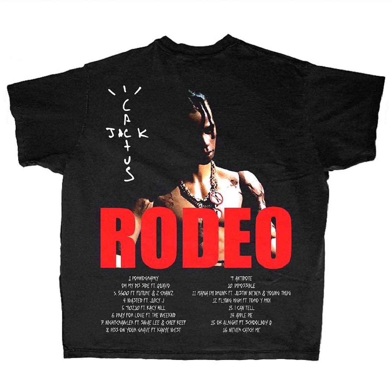 Travis Scott Tee Rodeo graphic tee by Naija... - Depop