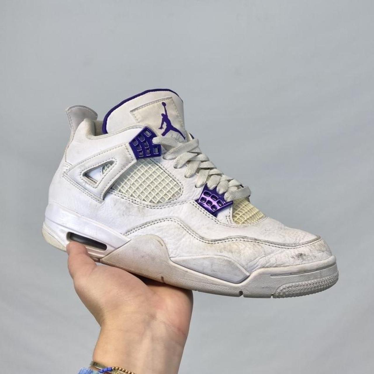 jordan 4 purple metallic footlocker