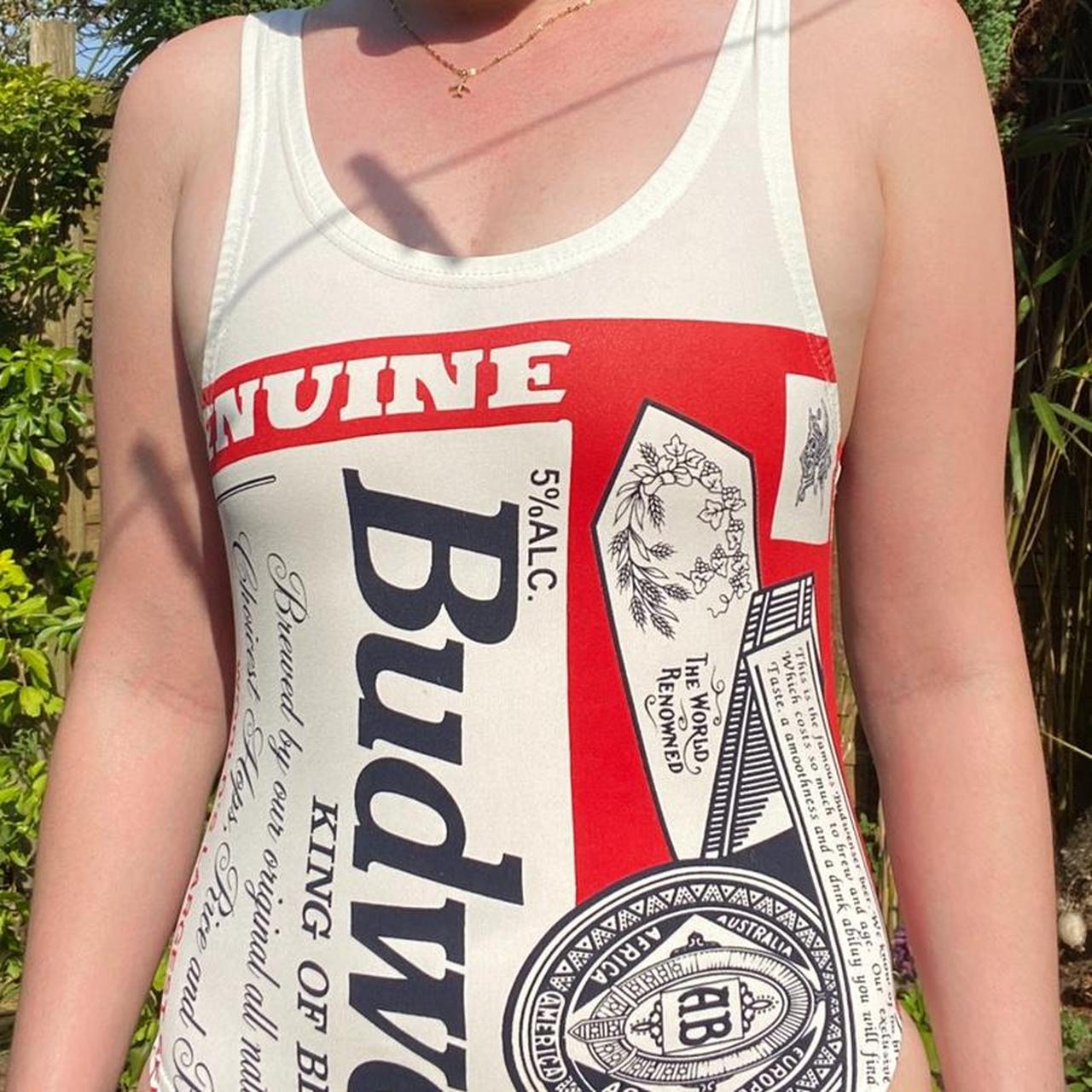 Budweiser Women's Swimsuit-one-piece | Depop