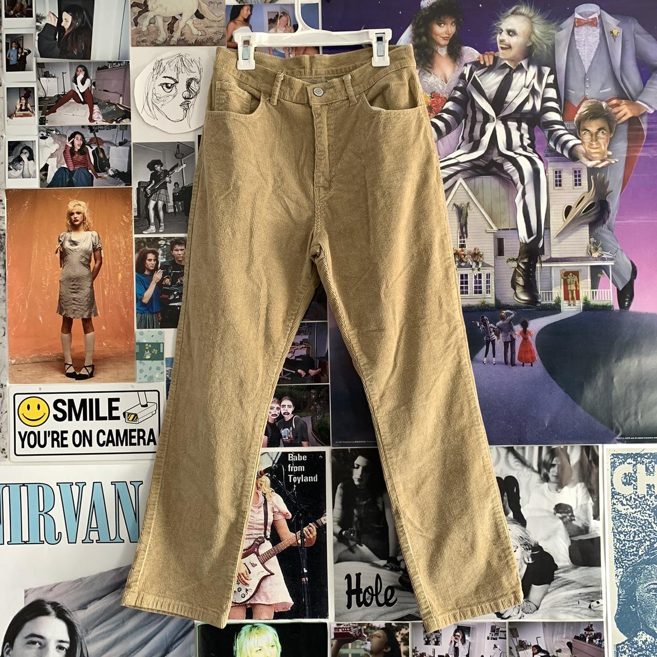 Brandy Melville brown / orange corduroy flare pants