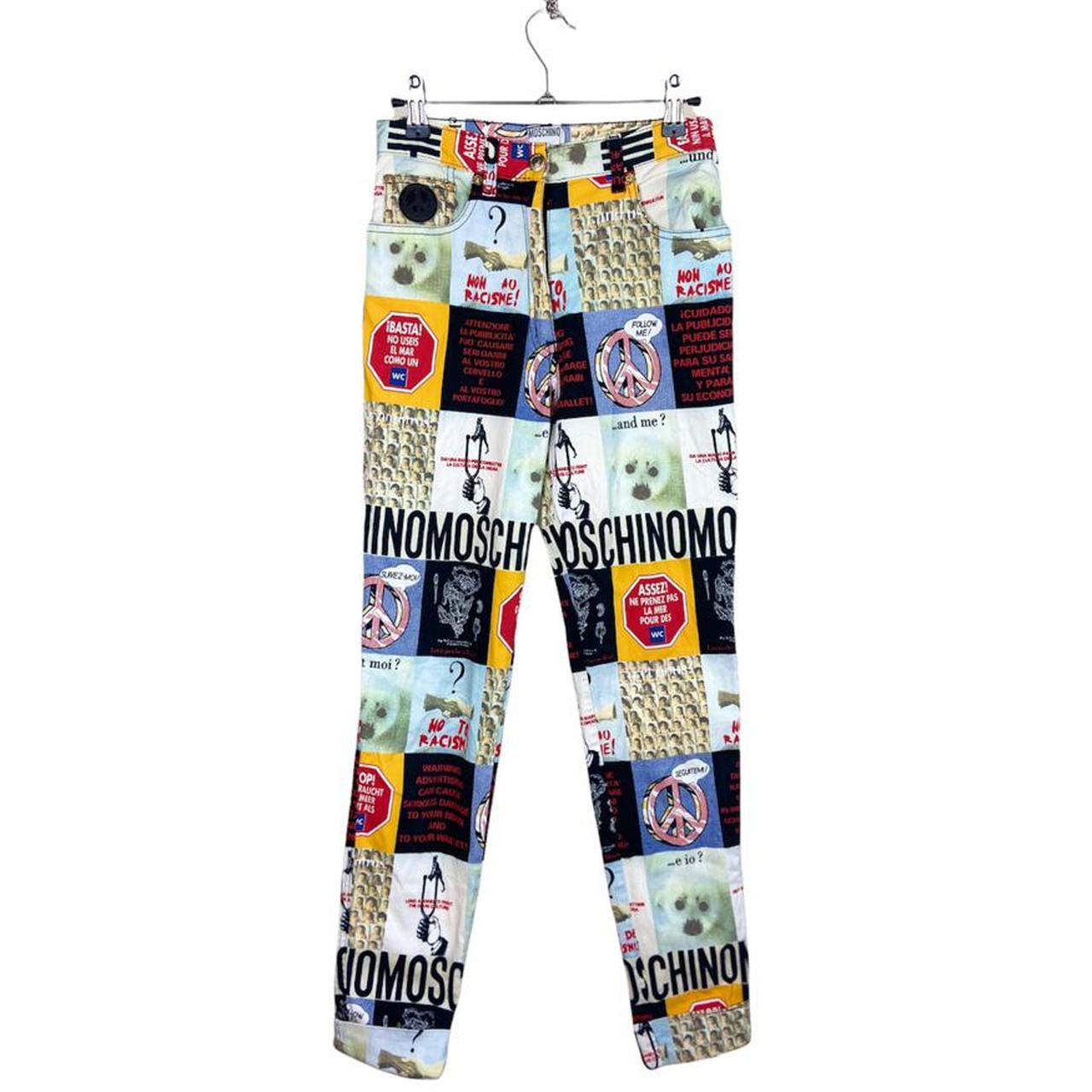 Moschino Women's multi Trousers Depop