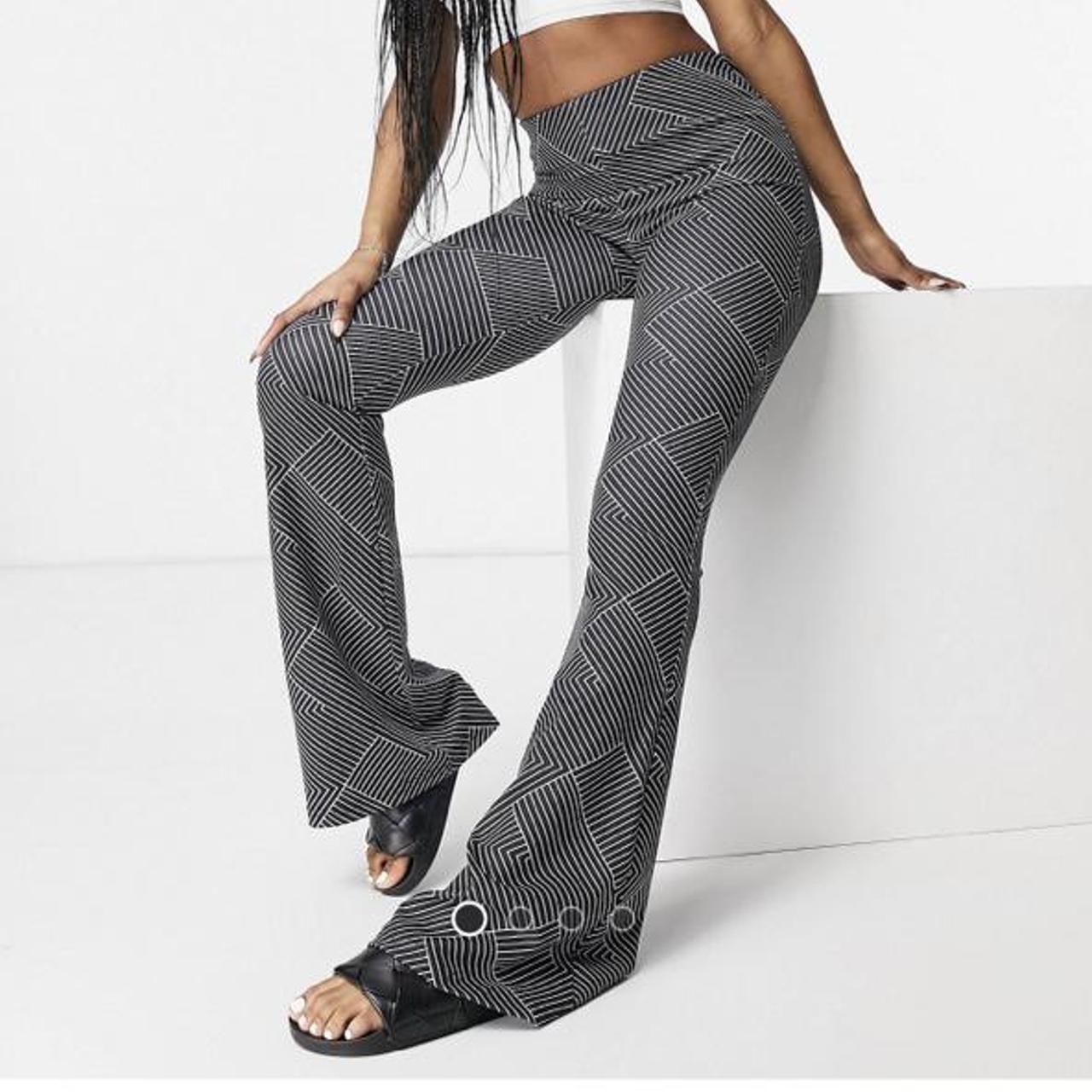 Jersey Ribbed Flare Trousers - Sale - Sale & Offers | Topshop outfit, Comfy  fashion, Beautiful outfits