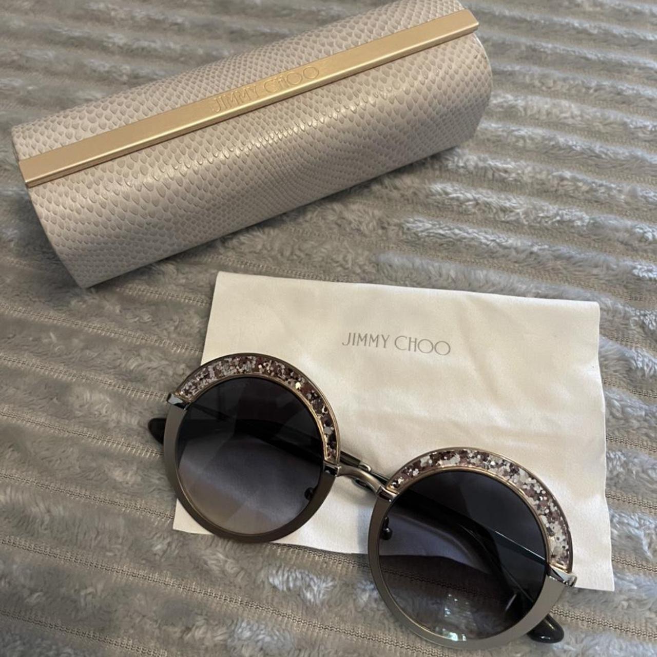 Jimmy Choo Gotha/s 6819C Sunglasses with case. - Depop