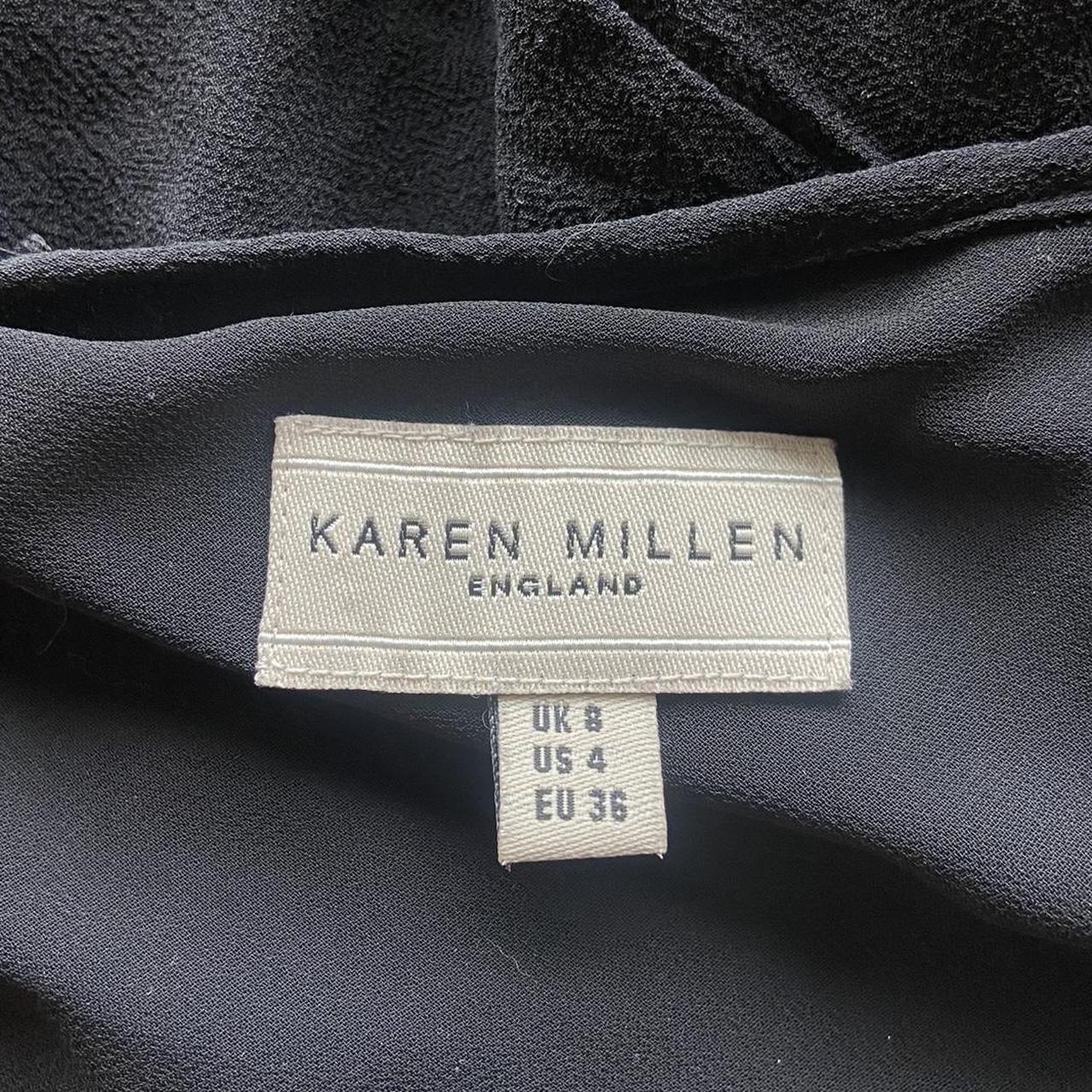 Karen Millen Women's Black and White Dress (3)
