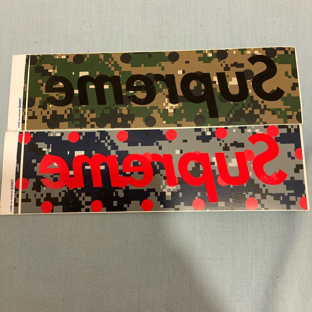 cdg box logo sticker