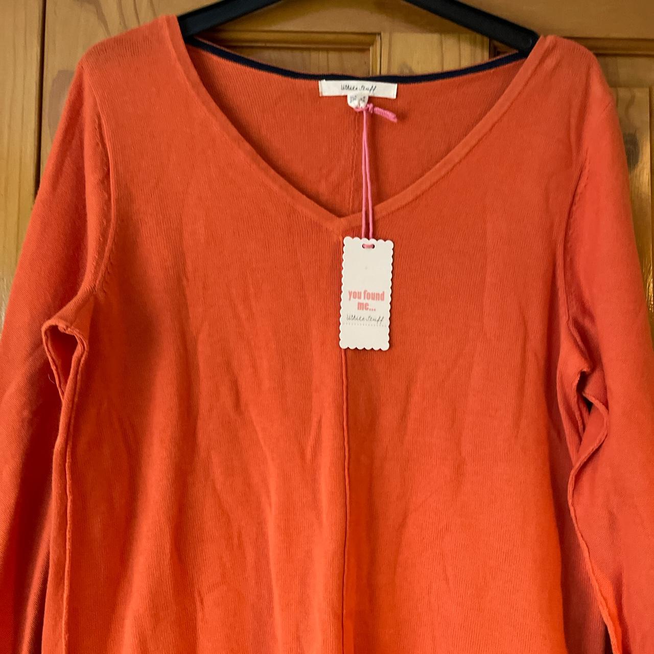 White stuff outlet orange jumper