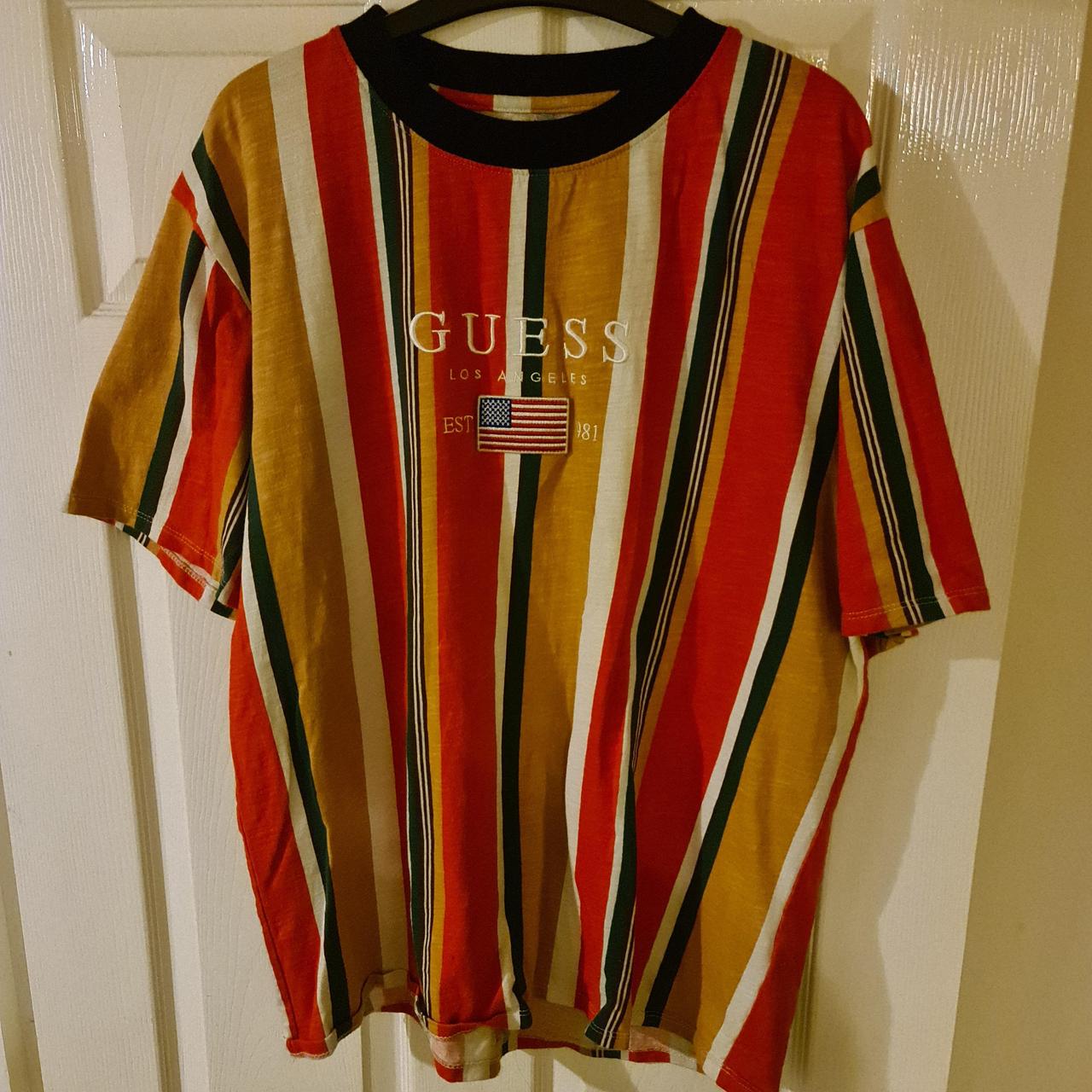 Guess oversized David Sayer T shirt Fits XL too