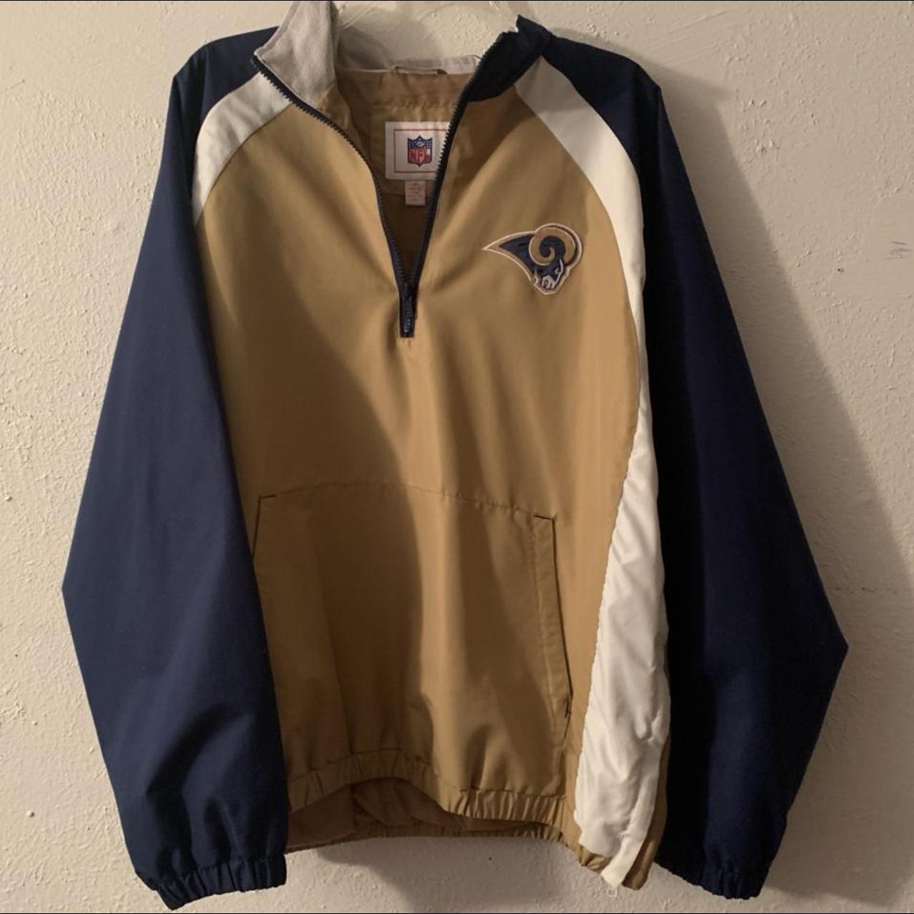 Vintage NFL St. Louis Rams Jacket Coat Size Medium