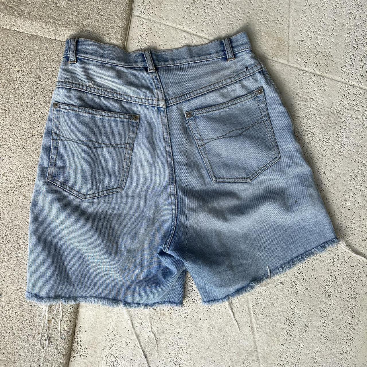 Product Image 2 - Long cut-off denim shorts. High