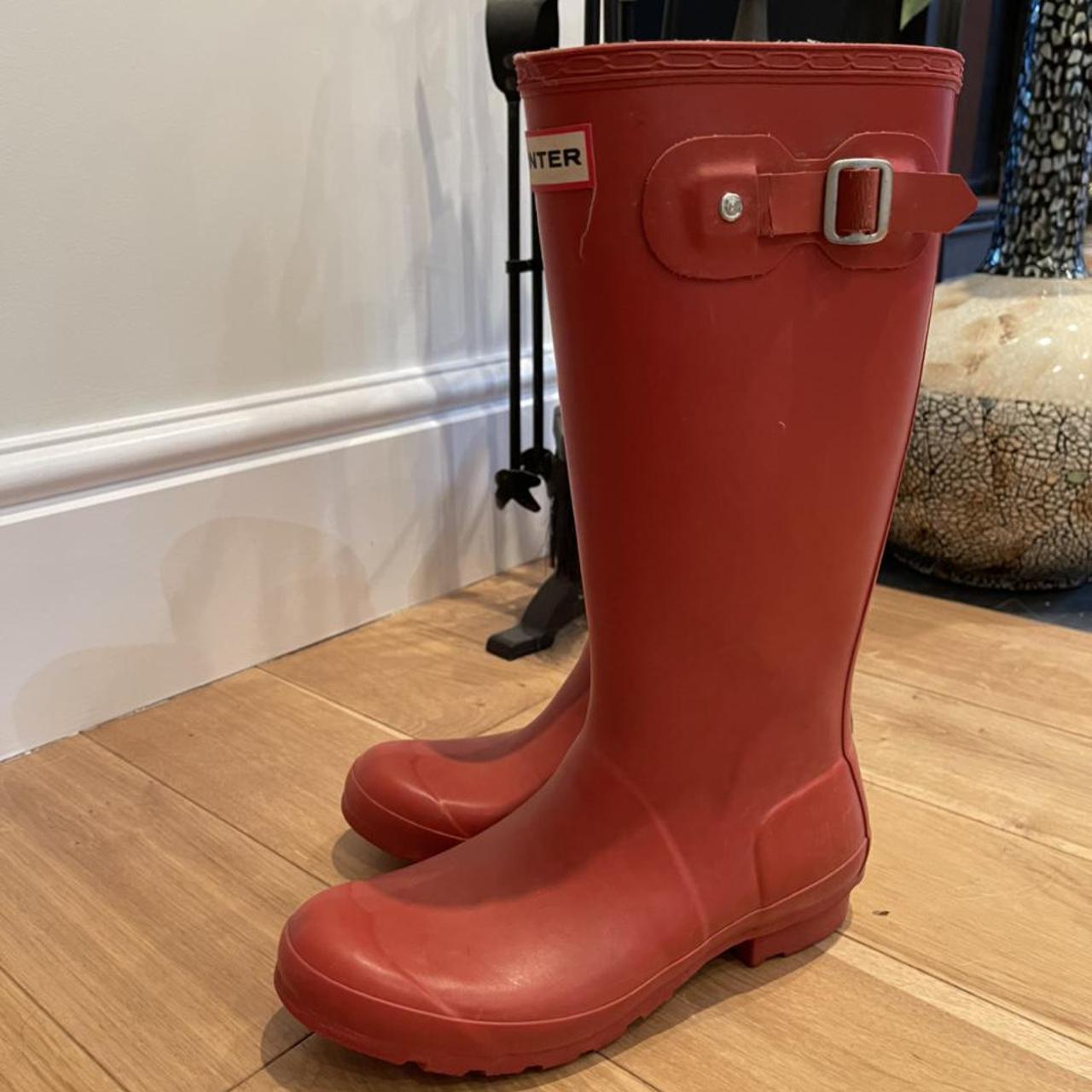 Product Image 1 - Womens/girls red Hunter Wellington boots,