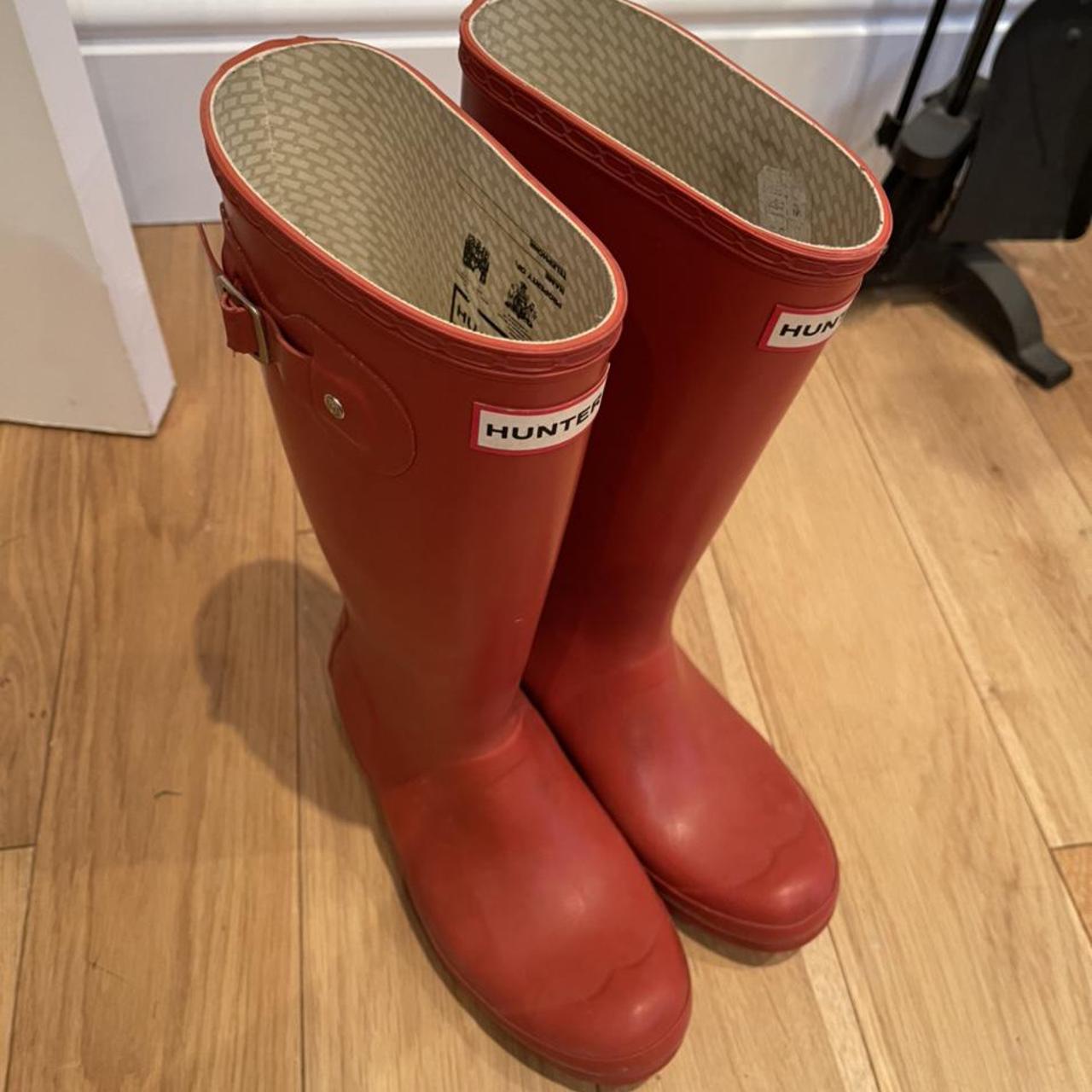 Product Image 3 - Womens/girls red Hunter Wellington boots,