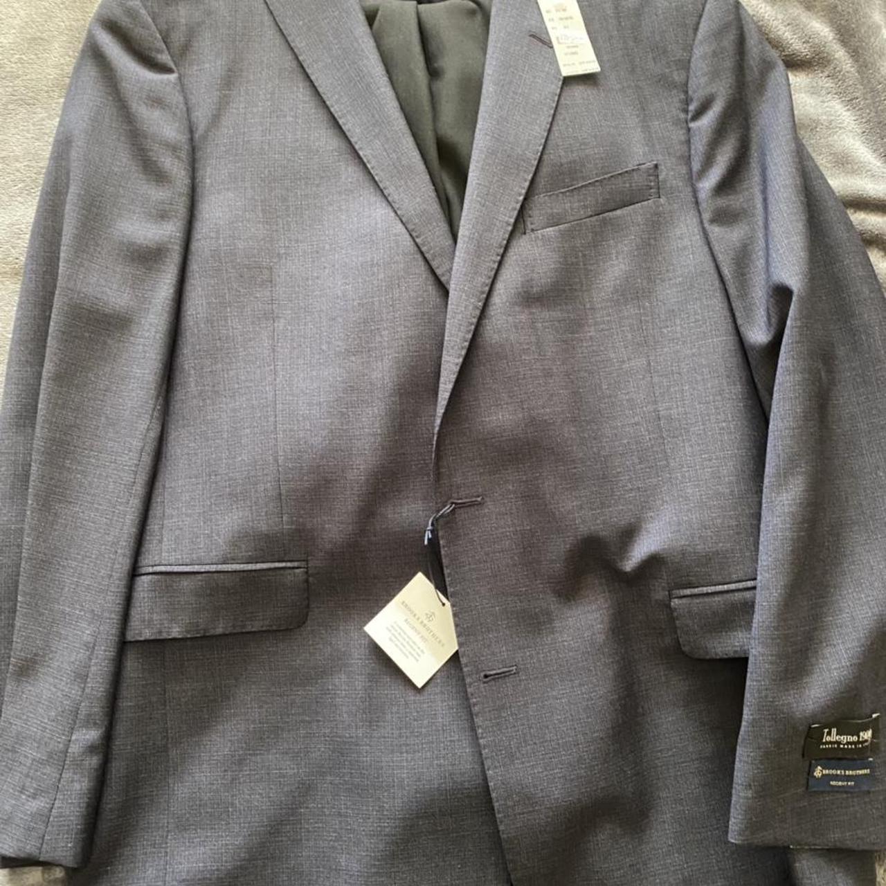 Brooks Brothers Men's Navy Tailored-jackets | Depop