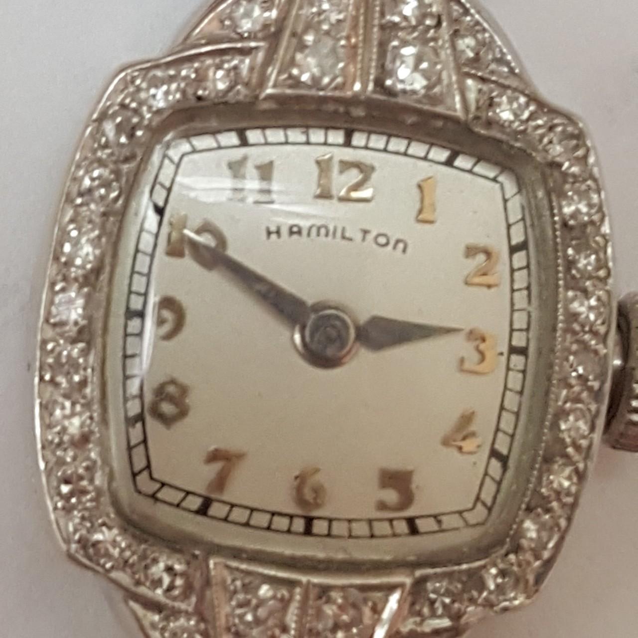 Product Image 2 - Antique platinum Hamilton 1.25ctw diamonds