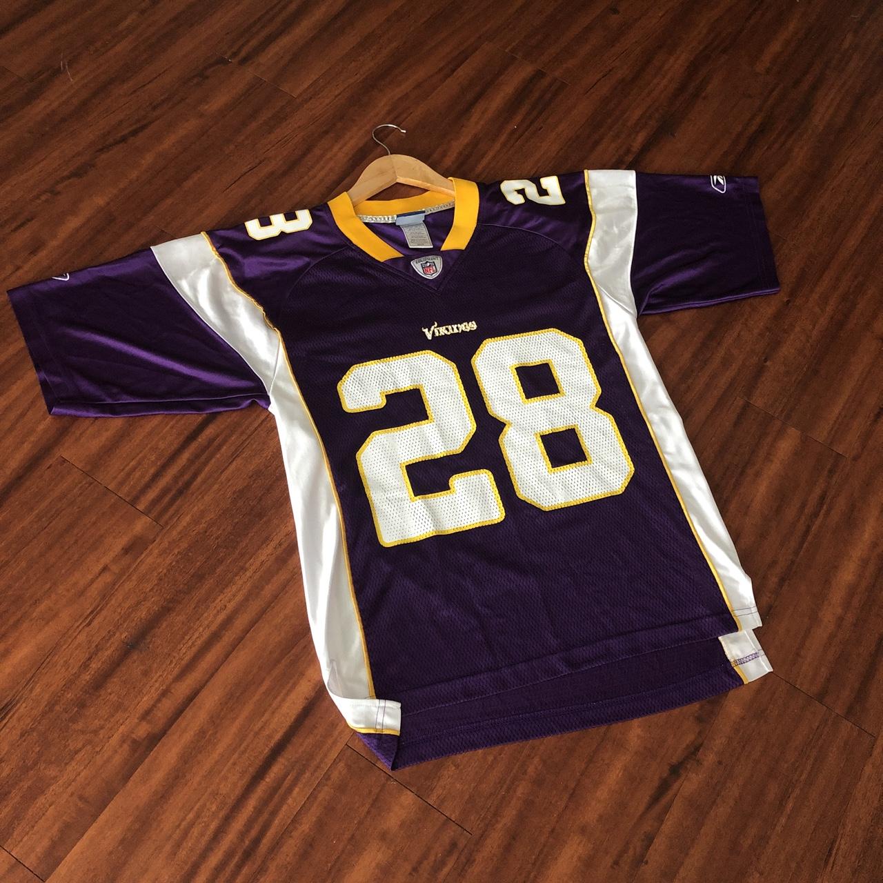 Minnesota Vikings jersey with Viking legend, Adrian - Depop