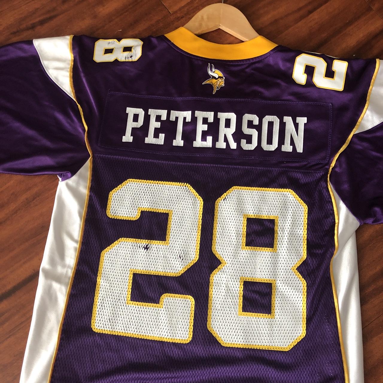 YOUTH Adrian Peterson #28 Minnesota Vikings NFL - Depop