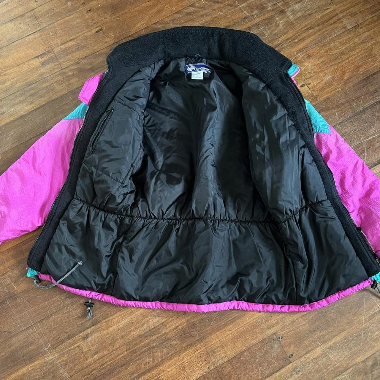 Vintage retro 80’s Sportcraft parachute puffer... - Depop