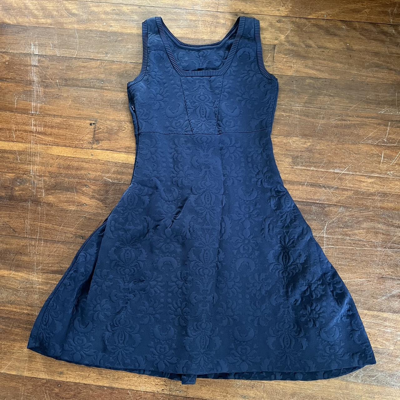 Chanel navy blue dress from 2013 Cruise... - Depop