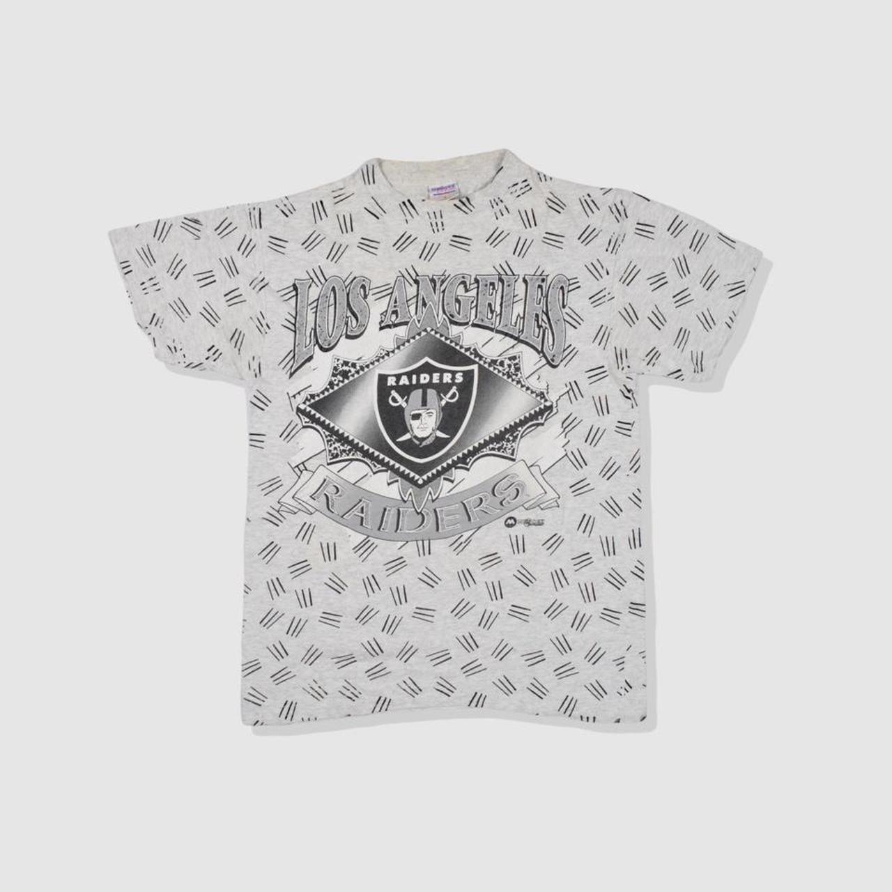 vintage Los Angeles raiders t shirt Vintage 90s Los - Depop