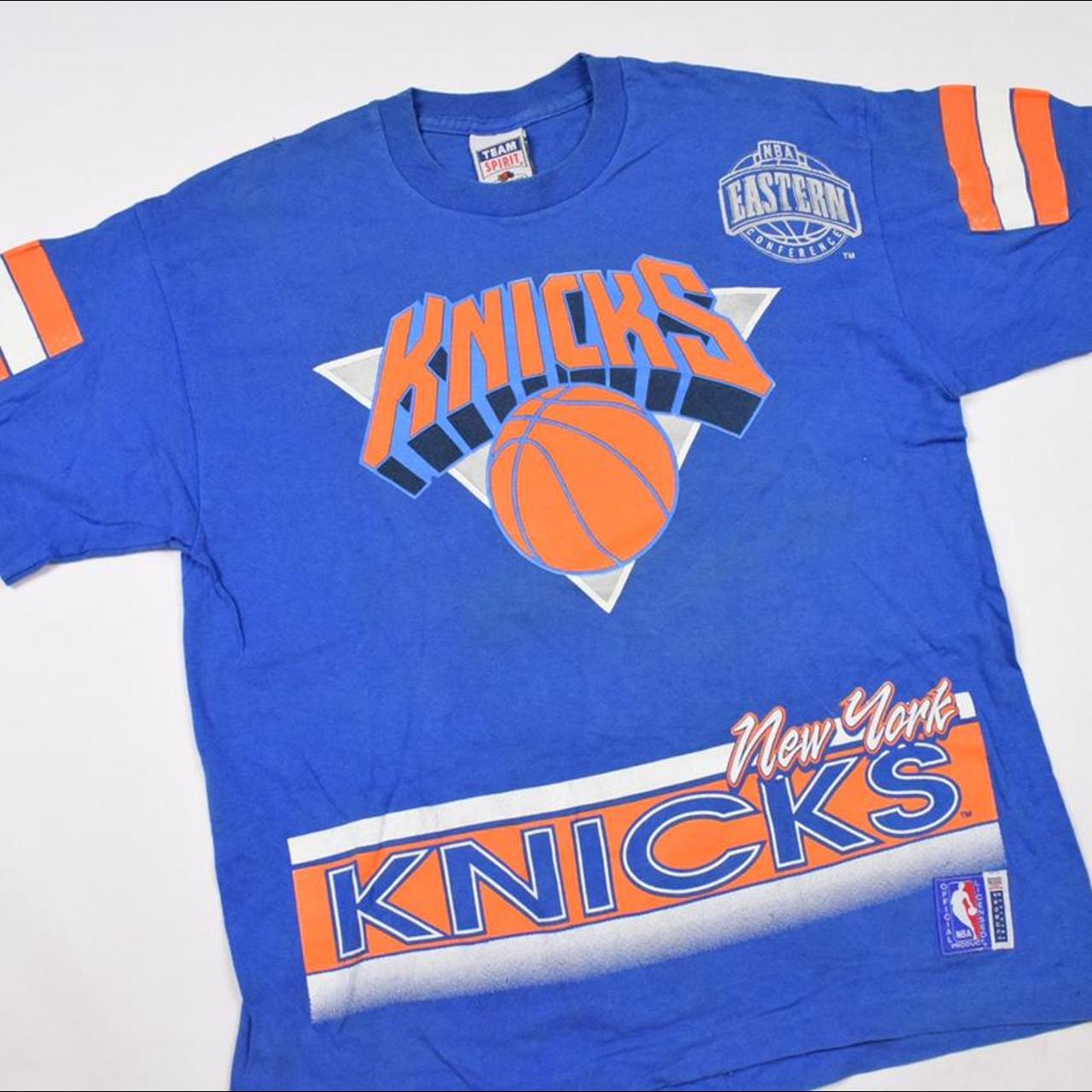 New York Knicks majestic t-shirt. Labeled size - Depop