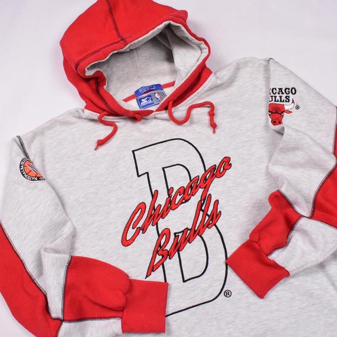 Chicago bulls hoodie discount vintage