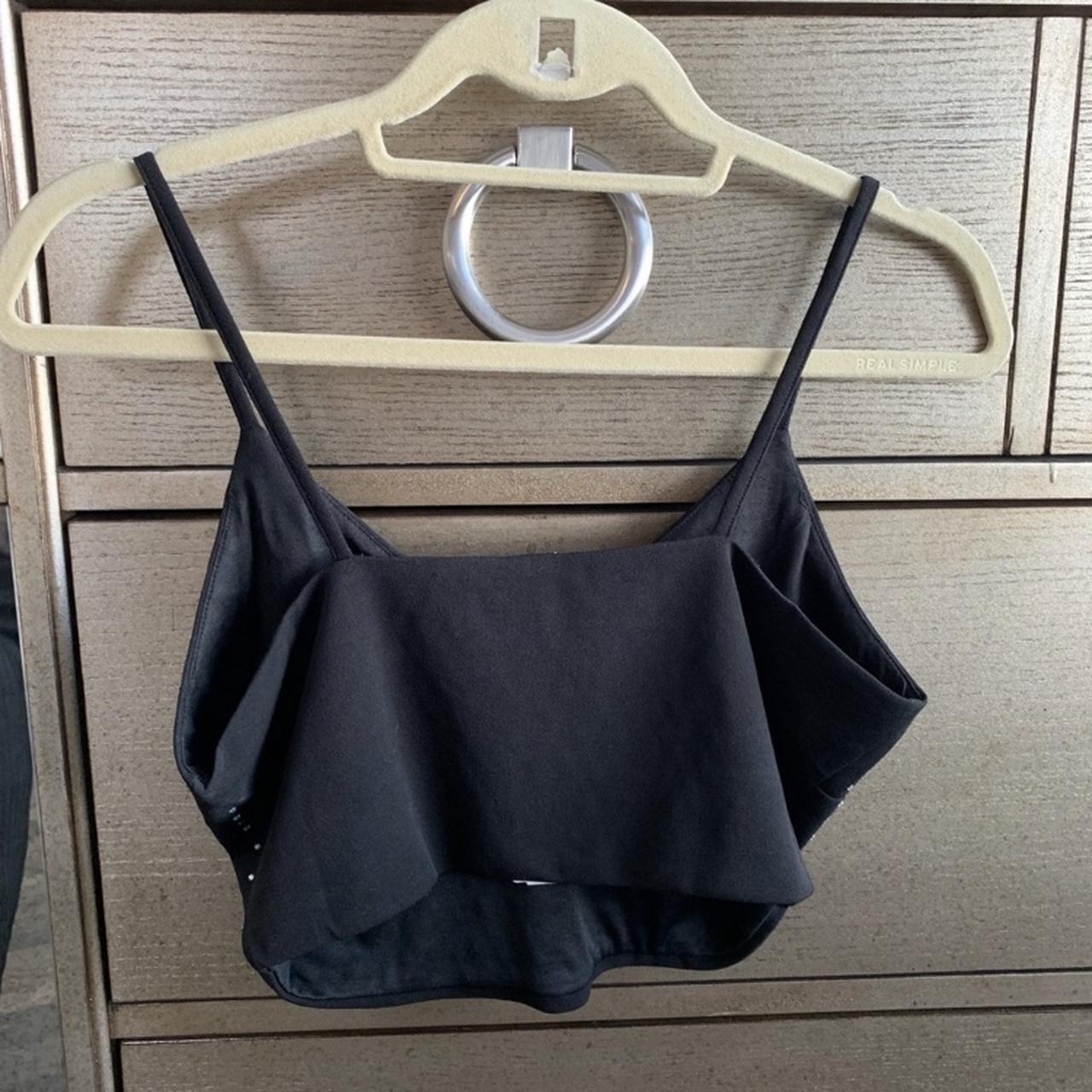 Windsor black rhinestone top Never worn Originally... - Depop