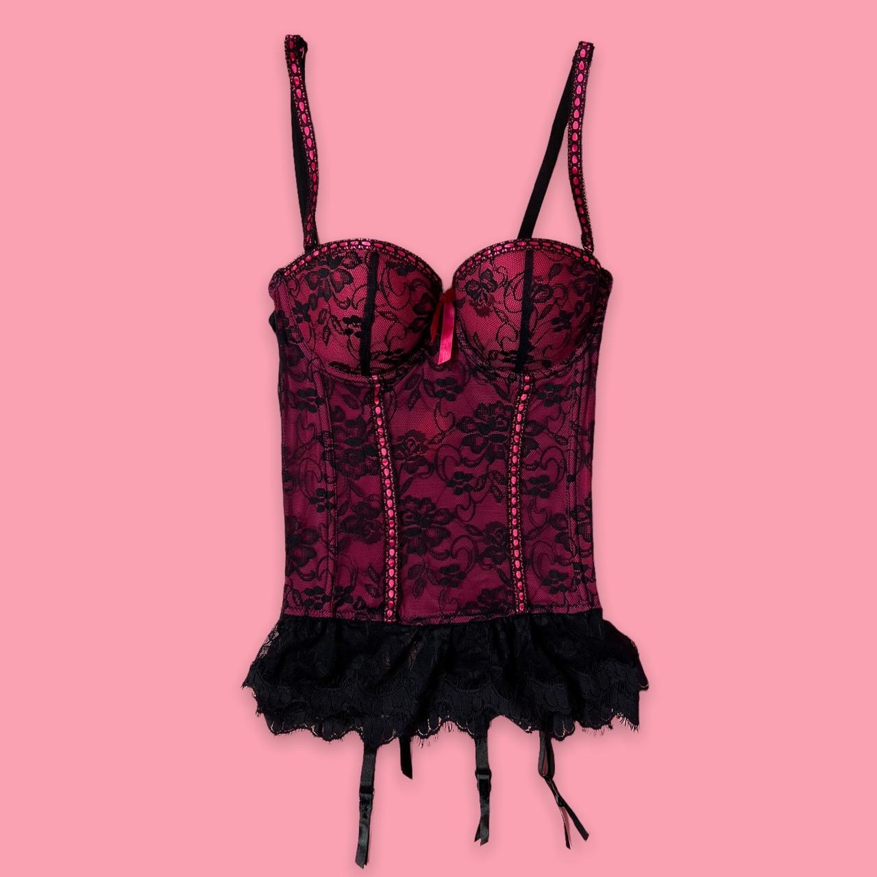 Product Image 1 - 🧨Pink Lace Corset Top

🧨Y2K hot
