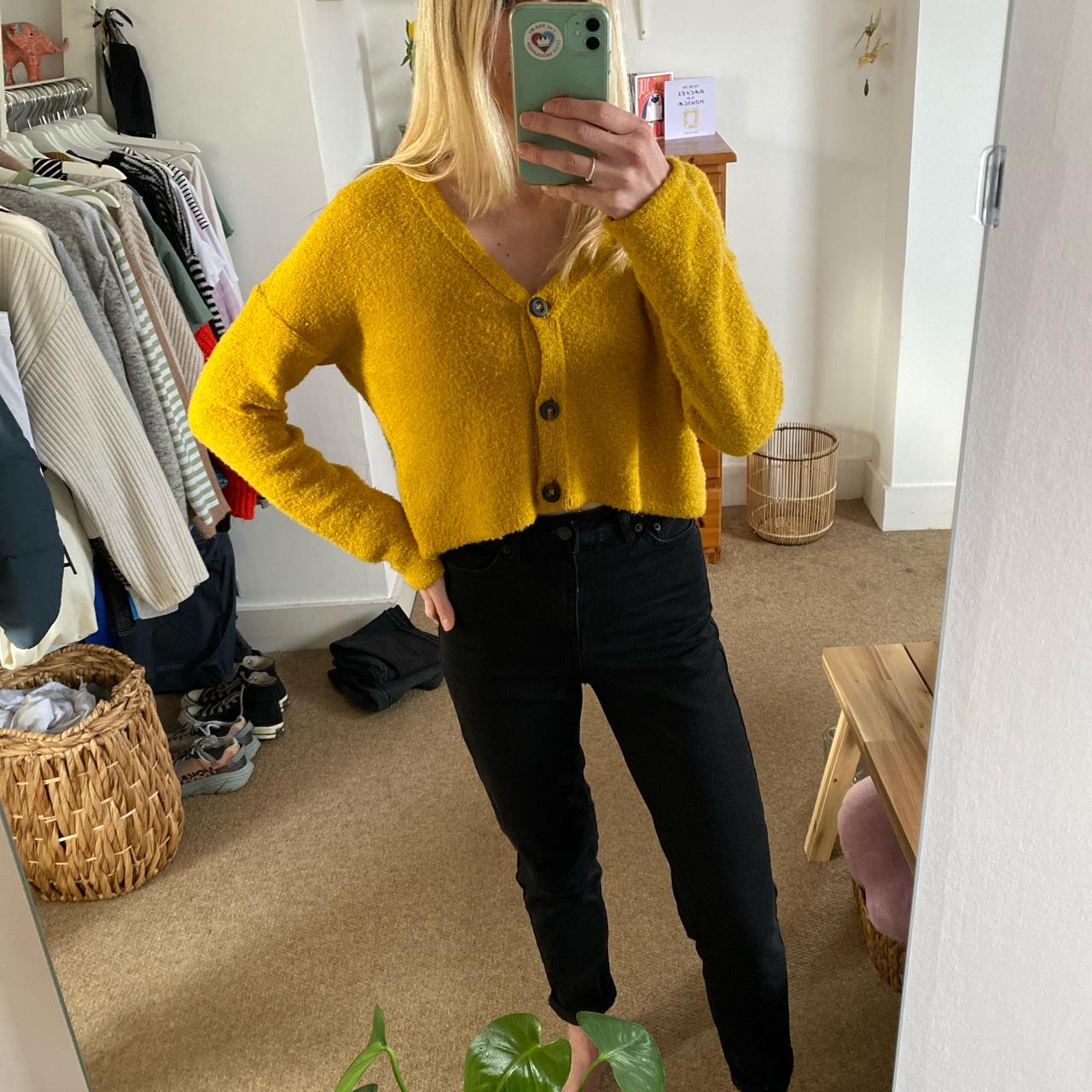 Urban outfitters sales yellow cardigan