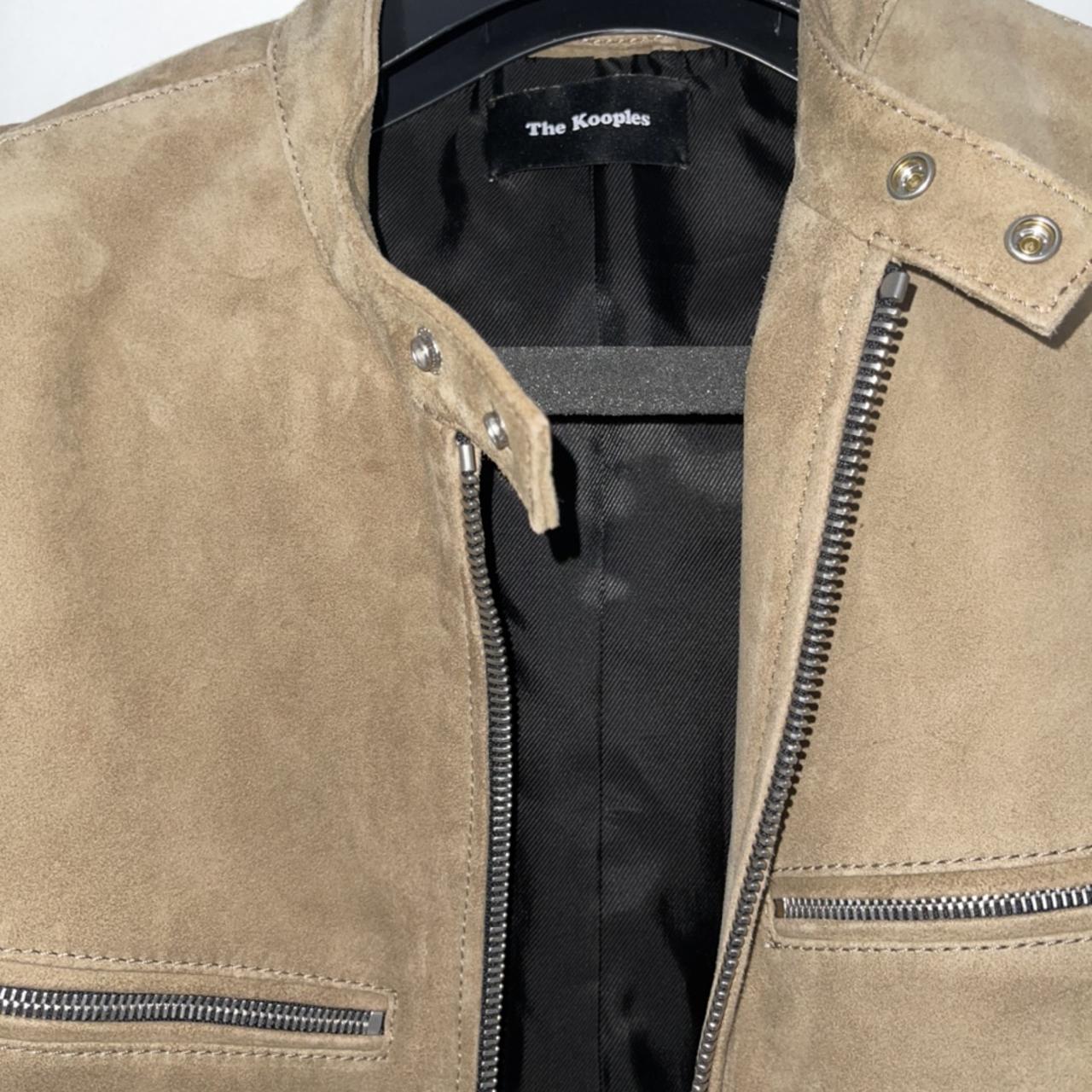 Men’s “The Kooples” suede Worn