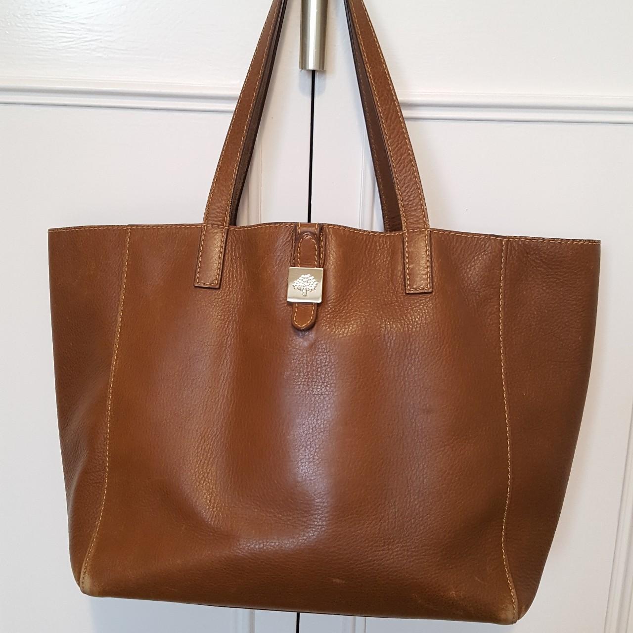 Mulberry Tessie tote bag in Oak 400 ONO Great tote