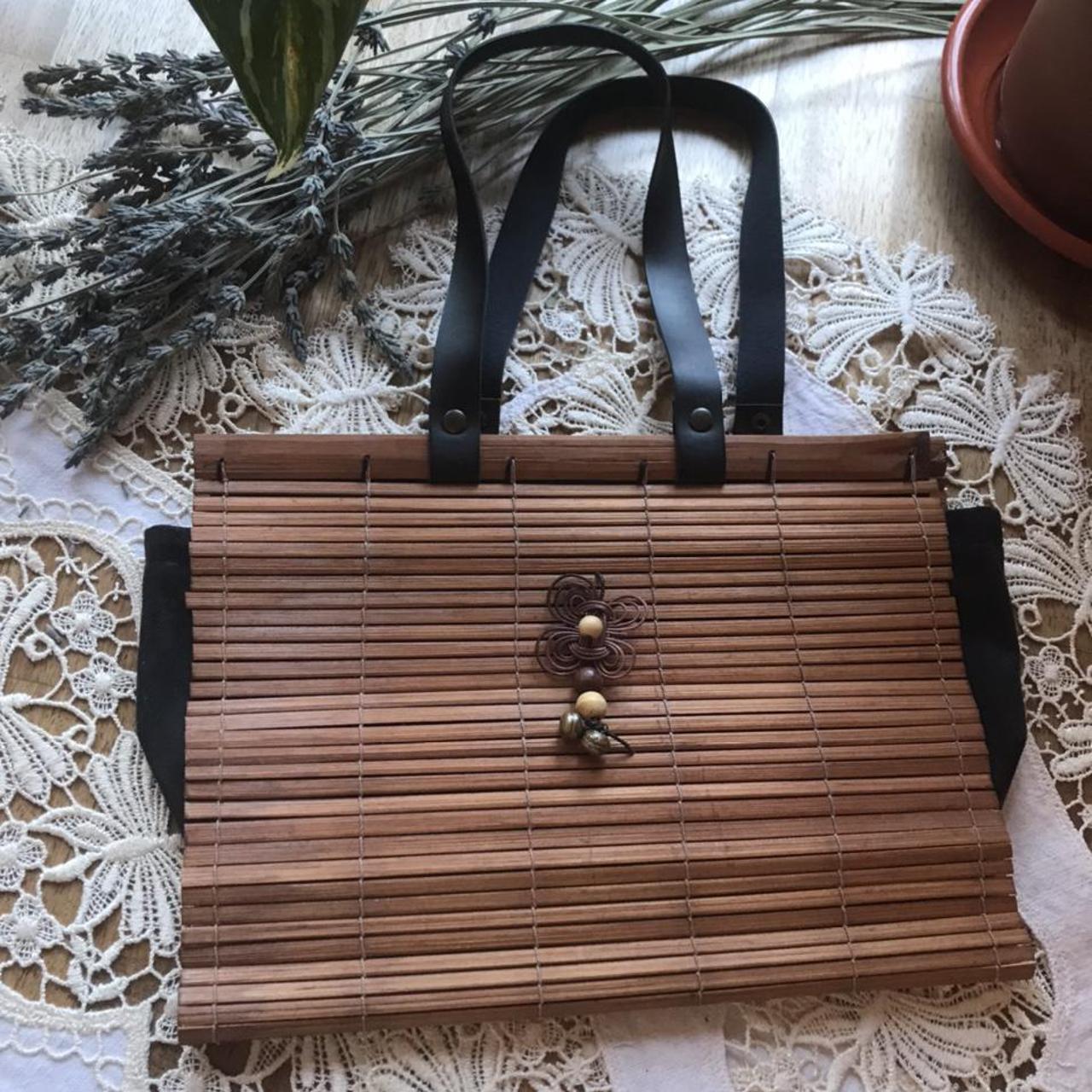 Product Image 1 - Wicker vintage brown Handbag with