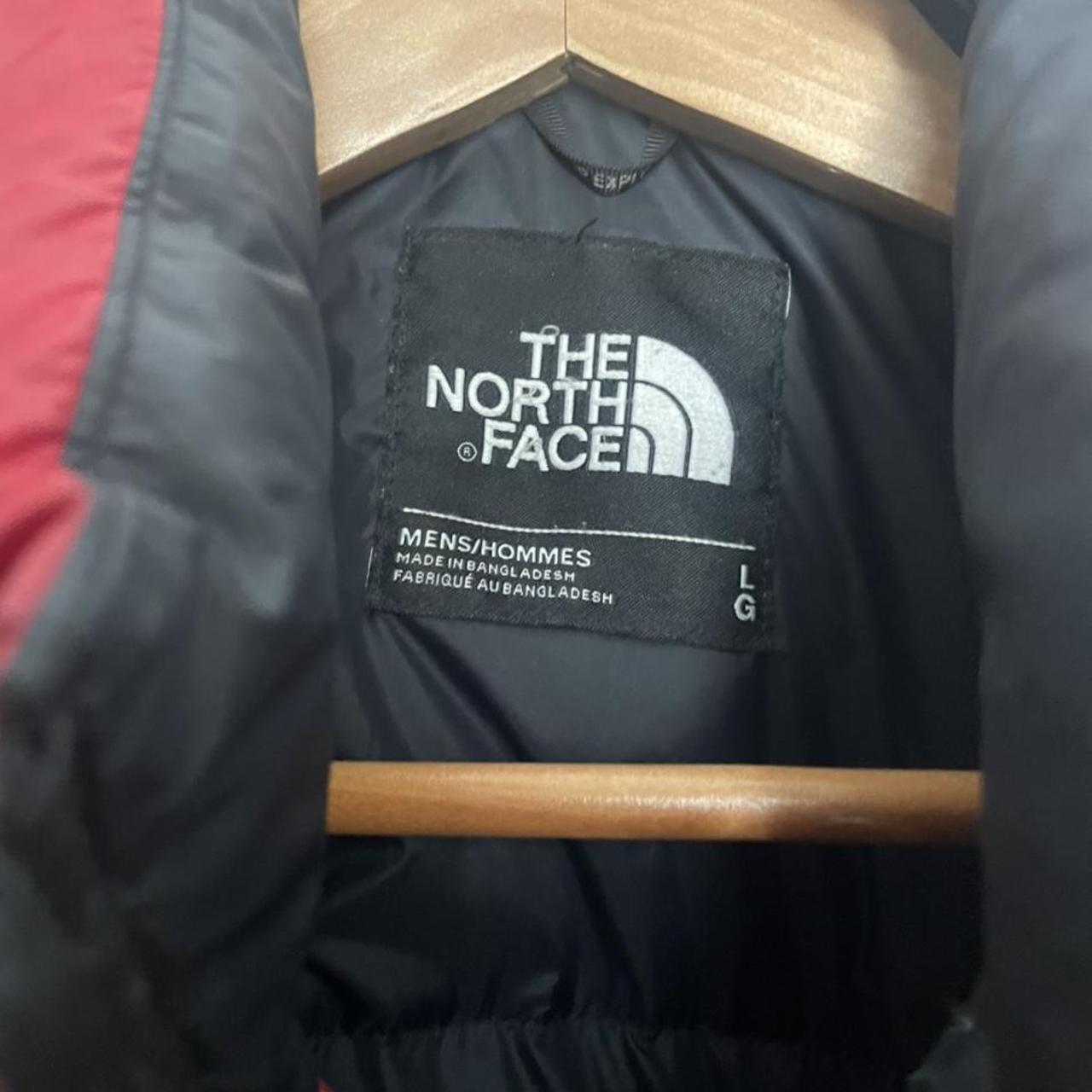 North face nupste puffer jacket, size large, very... - Depop
